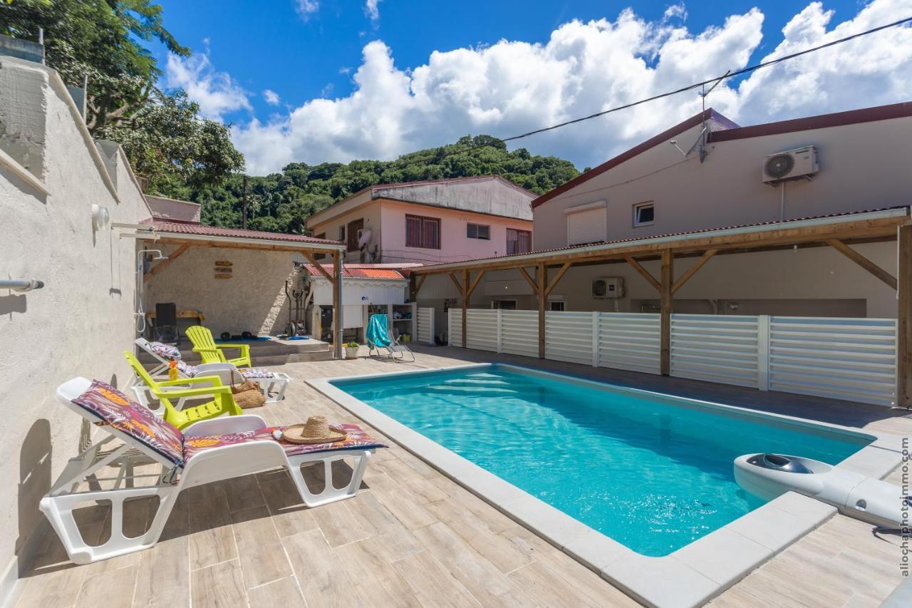 Апартаменты Heliconia - Appt Avec Piscine Partagee Saint-Pierre Экстерьер фото
