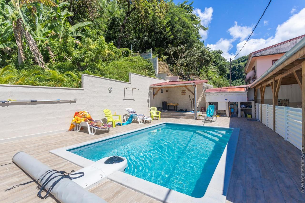Апартаменты Heliconia - Appt Avec Piscine Partagee Saint-Pierre Экстерьер фото